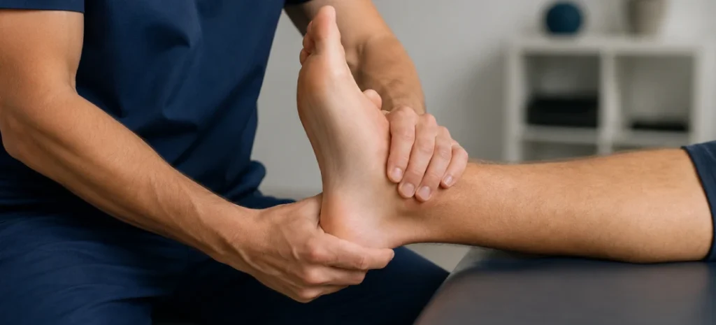 Evaluación profesional para dolor en el talón en Fisiomed